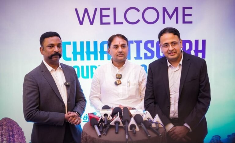 छत्तीसगढ़ टूरिज्म बोर्ड के चेन्नई रोड शो में टूर ऑपरेटर्स से सीधा संवाद, छत्तीसगढ़ भ्रमण के लिए पर्यटकों को जोड़ने पर जोर.