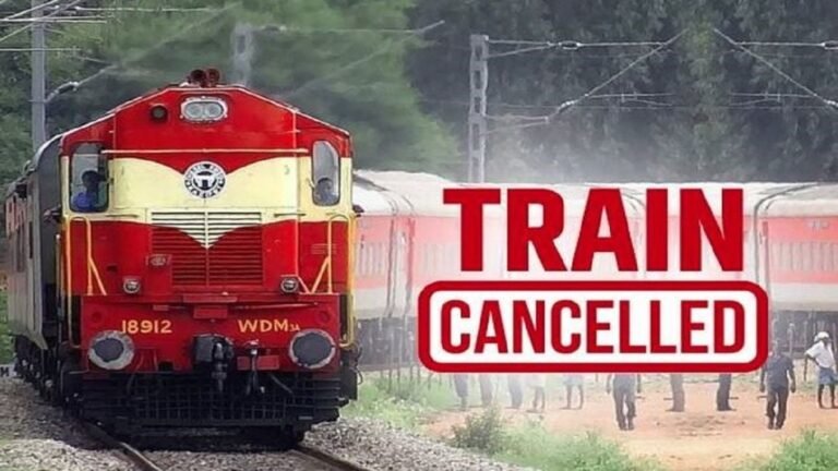 CG Train Cancel : रेल यात्रियों के लिए बड़ी खबर’ छत्तीसगढ़ रूट की 18 ट्रेनें होंगी कैंसिल, कुछ का बदलेगा रास्ता’ चेक करें शेड्यूल